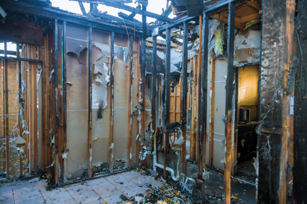 Professional Emergency Fire Cleanup technician working in Roaming Shores, OH
